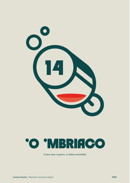 La smorfia - 14 - L'ubriaco