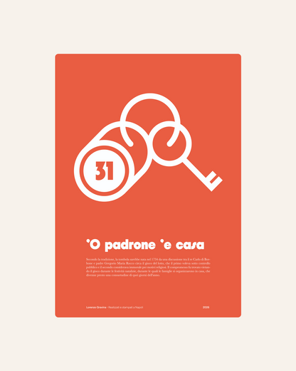 La smorfia - 31 Il padrone di casa