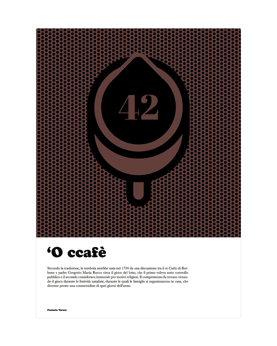 42 tombola napoletana - 42 Il caffè ('O ccafè) - Posteria verace