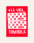 Poster Tombola – gioco napoletano illustrato, atmosfera nostalgica | Posteria Verace