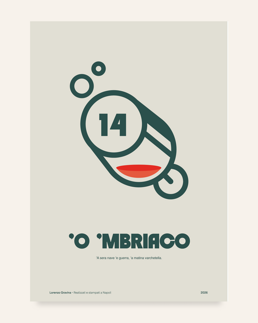 La smorfia - 14 - L'ubriaco