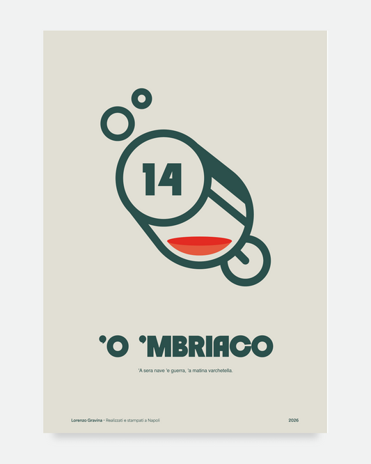 La smorfia - 14 - L'ubriaco