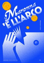 Poster Madonna dell’Arco – stampa su carta opaca 230gr, vista frontale | Posteria Verace