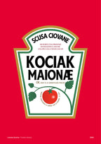 Poster Kociak – stampa tipografica su carta opaca 230gr, vista frontale | Posteria Verace
