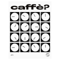 Poster Caffè? – rito del caffè napoletano, stampa tipografica | Posteria Verace
