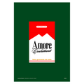 Poster Amore di Contrabbando – sigarette e cuore napoletano, stampa tipografica | Posteria Verace