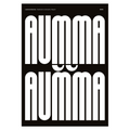 Poster Aumma Aumma – modo di dire napoletano, stampa tipografica | Posteria Verace