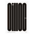 Poster Oilloc – composizione tipografica napoletana moderna su carta opaca | Posteria Verace