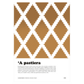 Poster Pastiera Napoletana – dolce tradizionale, stampa per cucina | Posteria Verace