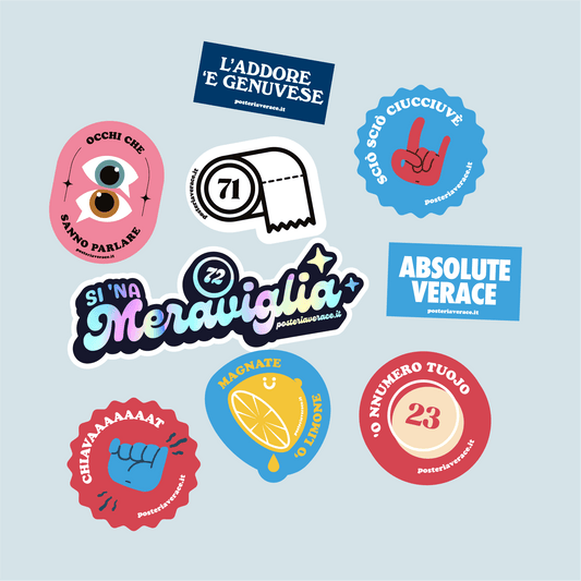 Stickers Pack - Posteria verace