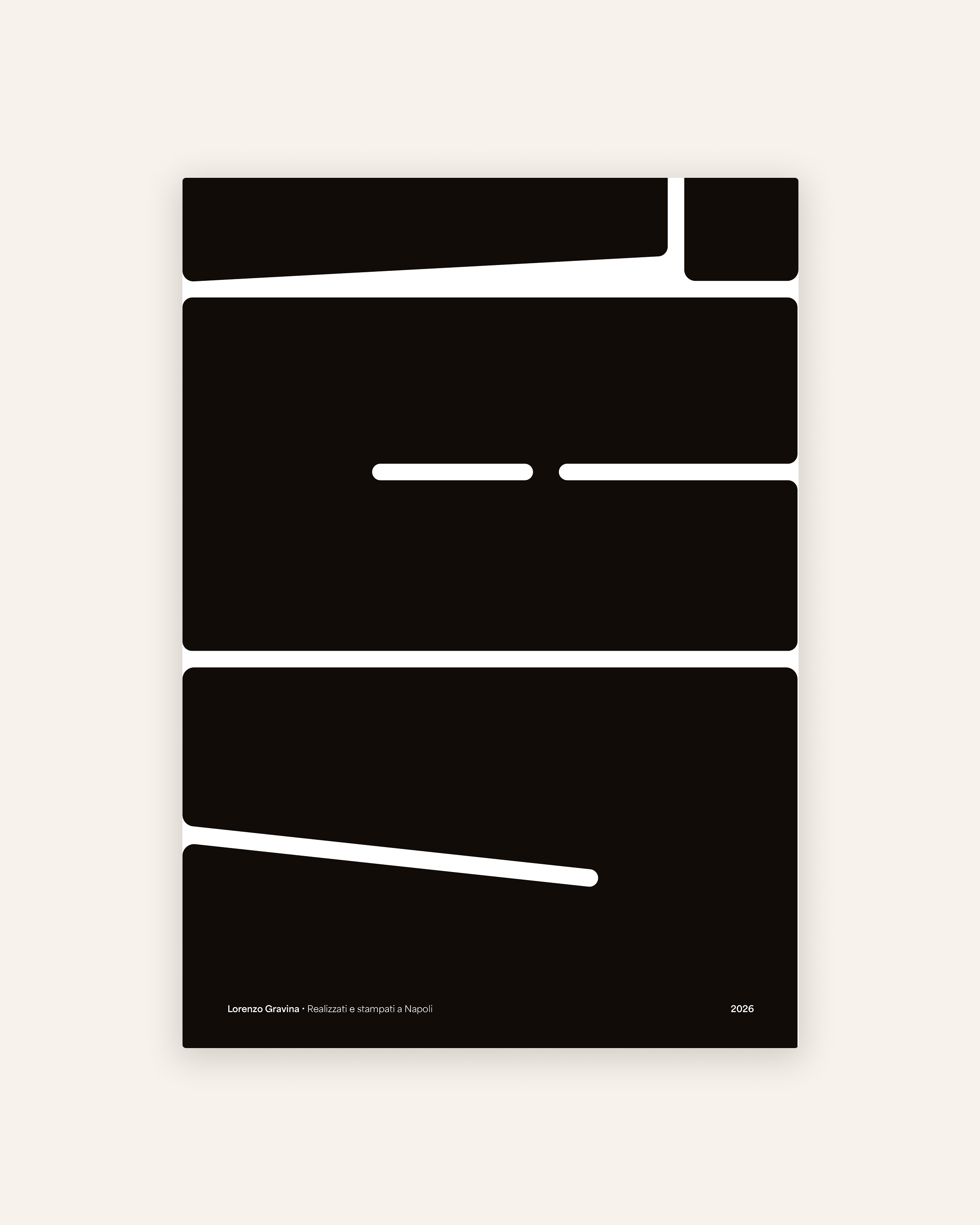 Poster UA! incluso nel Doppio Pacco – stampa napoletana | Posteria Verace