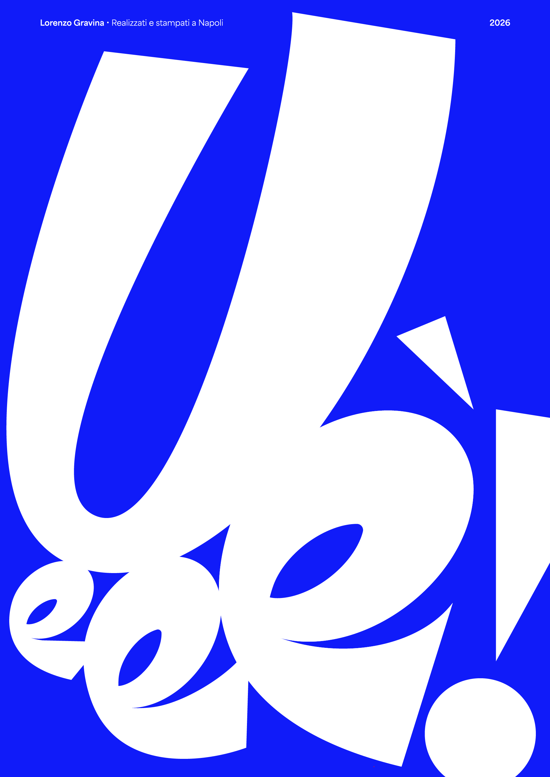 Poster Uè! – stampa tipografica su carta opaca 230gr | Posteria Verace