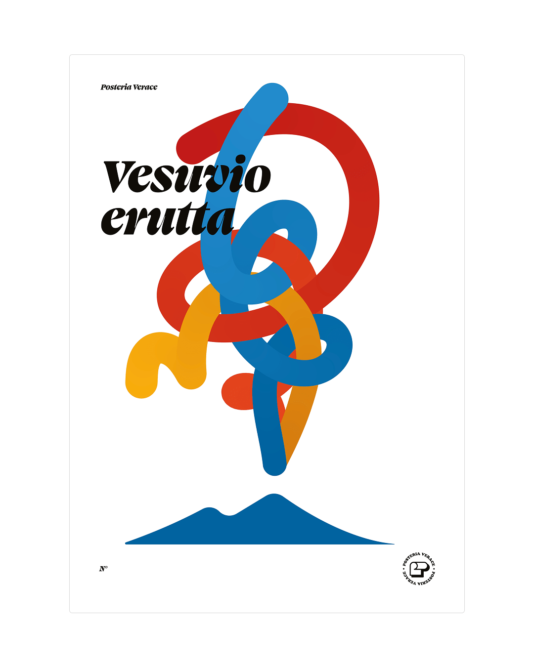 Vesuvio erutta 🌋 - Posteria verace