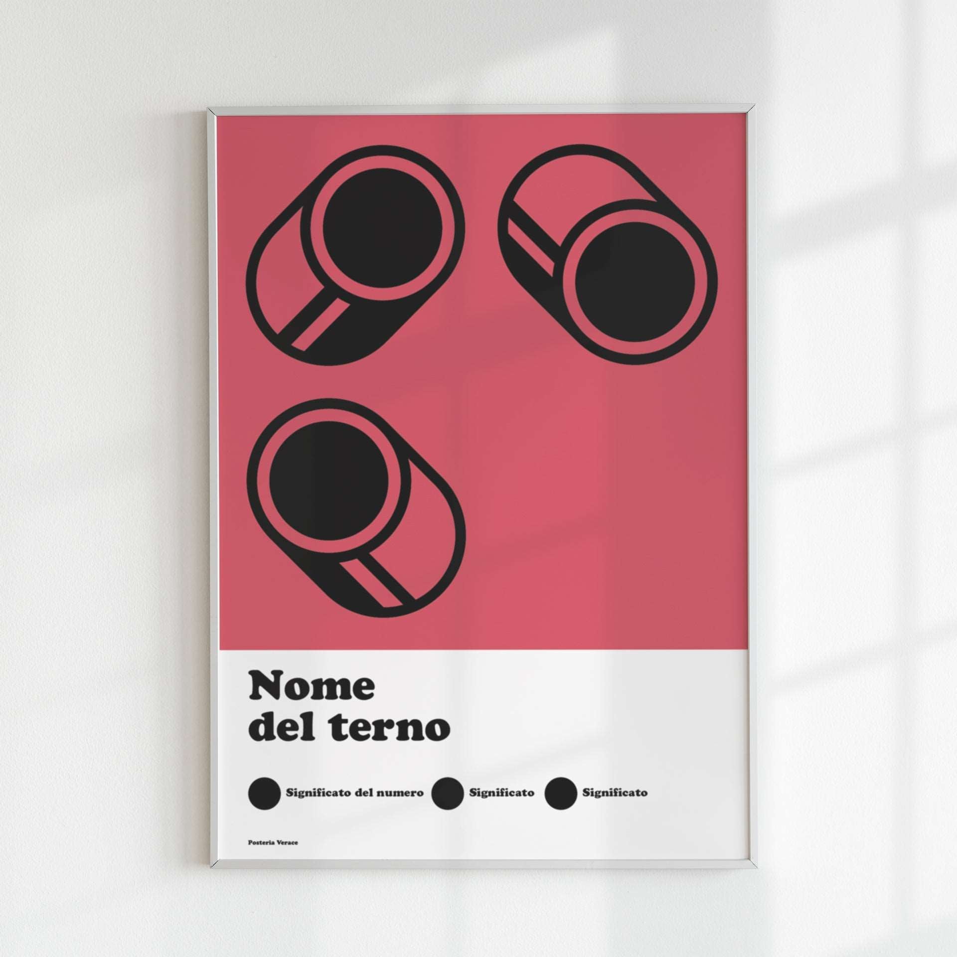 Ho sognato - Terno personalizzato - Posteria verace